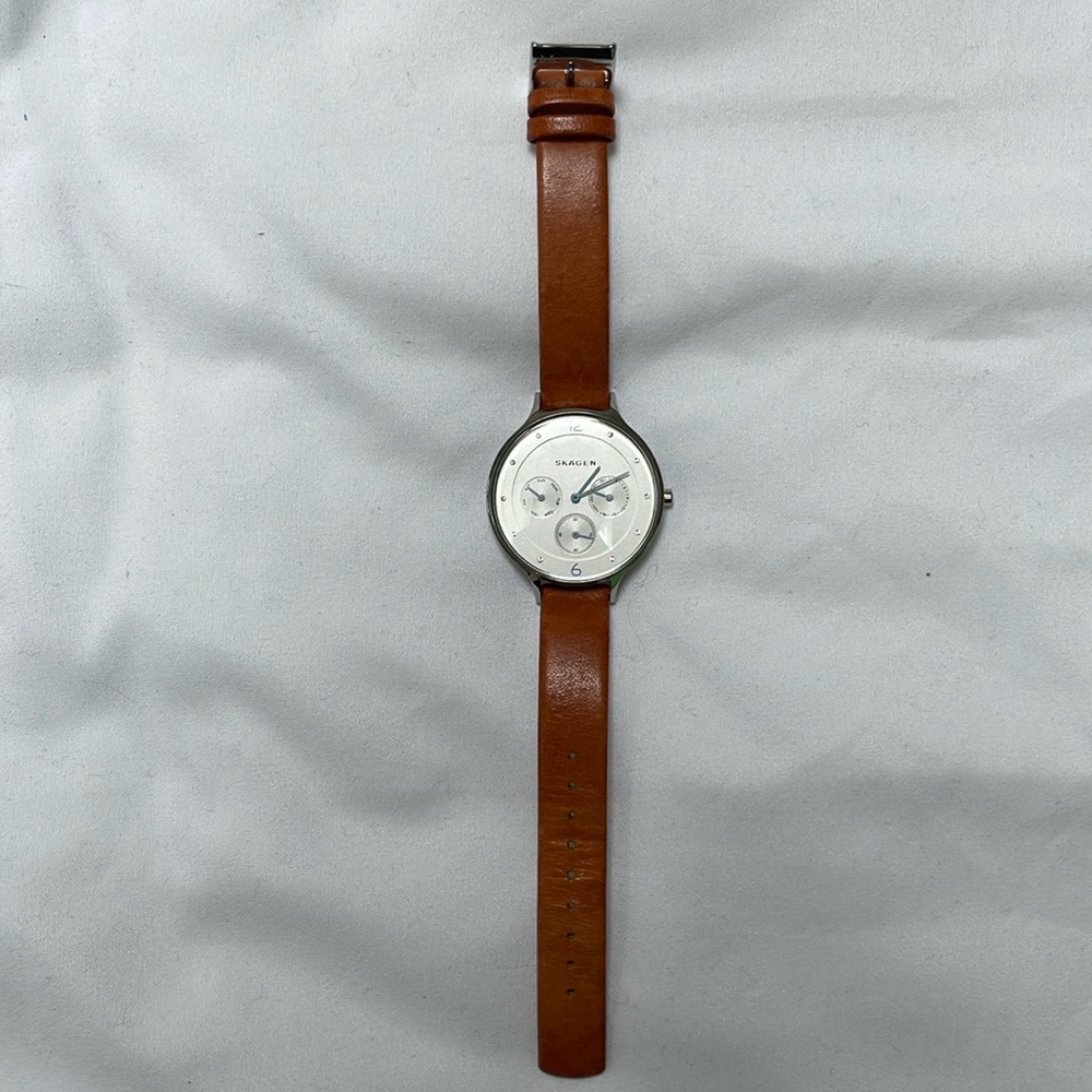 Skagen Anita Silver Dial Watch